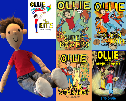 Ollie and His Super Powers books and Ollie Toy